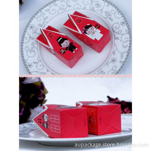 Candy box coming in beautiful shape, customized size and material, excellent printing